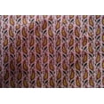 thumbnail image 4 of oneOone Cotton Silk Fabric Leaves & Paisley Block Printed Fabric 1 Yard 42 Inch Wide, 4 of 4