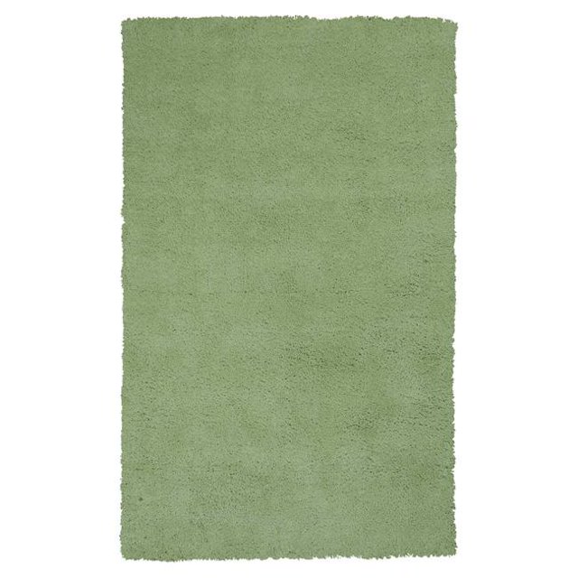 HomeRoots 353408 Tapis en Polyester Vert Menthe Verte 27 x 45 Po