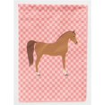 thumbnail image 1 of Carolines Treasures BB7911GF Cheval Arabe Rose Check Drapeau de Jardin, 1 of 3