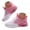 Pink_YYX, variant on Fsqjgq Running Shoes for Women Lace Up Sports Sneakers Stylish Basketball Sneakers Breathable Sport Gym Fitness Shoe