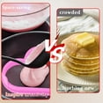 thumbnail image 3 of Heart Pancake Molds, Reusable Kitchen Bakeware, Elegant Silicone Design, Non-Stick Cooking Benefit, Bakeware Set, Gourmet Baking, Flexible Mold Shape, Food-Grade Silicone, Household Cooking, 3 of 3