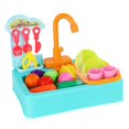 thumbnail image 1 of Kids Kitchen Playset Creative Electric Dishwasher Pretend Play Toy Kitchen Toy, 1 of 10