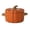 Orange, variant on Ceramic Pumpkin Bowl 200Ml Halloween Cereal Milk Oatmeal Dish, Baking Dessert Soup Container, Cute Holiday Tableware