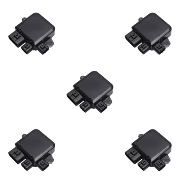 Wweixi Car Cooling Fan Control Unit Module Fan Control Unit Control Module Fan Control Module Cooling Fan 5Set