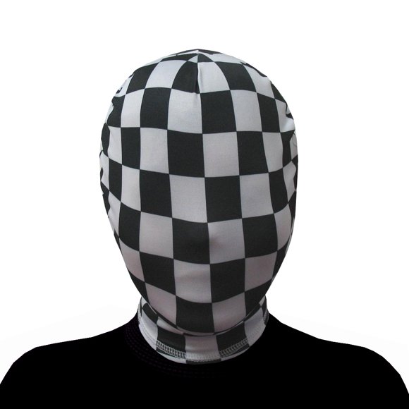 AltSkin Masque Solide Spandex Unisexe 2 Faces - 2 Tailles, 15+ Couleurs/motifs