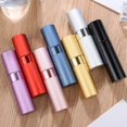 thumbnail image 2 of Clear Plastic Empty Squeeze Bottles with Flip Cap，15ml Portable Empty Refillable Aluminum Perfume Cosmetic Spray Bottle Atomiser Silver, 2 of 8