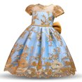 thumbnail image 5 of Flower Girls Dresses Toddler Princess Wedding Party Dress, 5 of 5