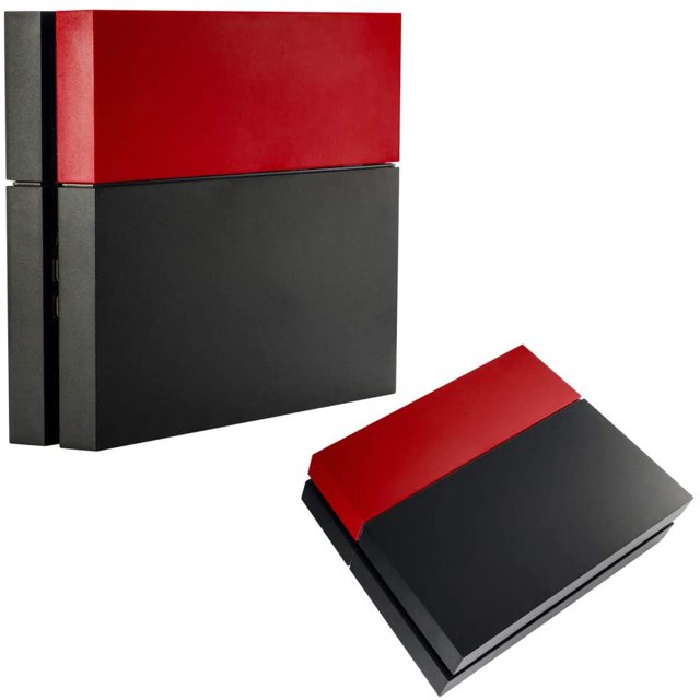 eXtremeRate Solid HDD Bay Couverture de Disque Dur Coque Coque Coque de Remplacement pour Console PS4