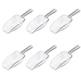 thumbnail image 1 of CHUANK 6 Pcs Plastic Candy Jar with Lid for Candy Buffet with 6 Pcs Mini Acrylic Plastic Kitchen Scoop 7.7 oz Clear Candy Container Plastic Cookie Jar for Kitchen Counter, 1 of 7