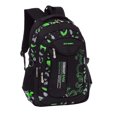 thumbnail image 1 of ruzhgo Students Book Stationery Storage Printed School Bag Hiking Portable Zipper Closure Backpack Large Capacity Knapsack Rucksack Blue Large Green Large, 1 of 6