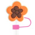 thumbnail image 1 of Glass Straw Dust Plug PVC Straw Cap 10MM Universal Creative Cute Flower Straw Accessory, 1 of 4