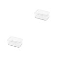 thumbnail image 3 of relayinert Drawer Storage Box Stationery Multi-purpose Cosmetics Sundries Organizer Tray Home Bedroom Kitchen School Classroom Medium Small 2Set, 3 of 6
