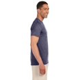 thumbnail image 3 of Gildan Mens Softstyle T-Shirt, 4XL, Heather Navy, 3 of 3