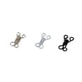 thumbnail image 3 of UNIQUE CREATIV Assorted Hooks & Eyes - Size 1/2, 60 Sets, 3 of 5