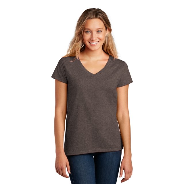District Women's ReT-Shirt VNeck DT8001