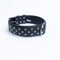 thumbnail image 2 of ATHENS Leather Dog Collar Multi- Row Rhinestones, 2 of 4