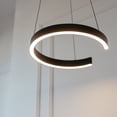thumbnail image 2 of Artika Vance LED Modern Pendant Light Matte Black, 2 of 10