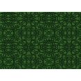 thumbnail image 1 of Ahgly Tapis Rectangulaire Lavable en Machine Vert Transitionnel, 2 Pieds x 5 Pieds, 1 of 7