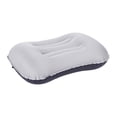 thumbnail image 1 of Bunblic Inflatable Camping Pillow Compressible Multipurpose Lightweight Neck Support Portable for Beach Cars Sleeping Airplane Hiking Light Gray, 1 of 8