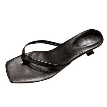 Sandales pour Femmes Décontractées Été Mode Automne pour Femmes Sandales de Plage à Bout Carré Sandales d'Été de Plage