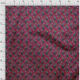 thumbnail image 3 of oneOone Coton Bio Popeline Sergé Feuilles & Imprimé Floral Imprimé par Yard 42 Pouces de Large, 3 of 4