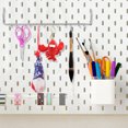 thumbnail image 4 of CRILSTYLEO 2 Pcs Support de Crochets de Rangement de Garage en Fer, Robuste, pour Montage Mural, Organisateur d'Outils, 4 of 8