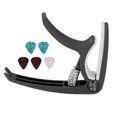 thumbnail image 3 of Guitar Capo Set, Electric Guitar Capo ABS  For Ukulele For Mandolin Black, 3 of 8