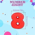 thumbnail image 1 of Agiferg Birthday Number Silicone Cake Mould Pizza Pan Baking Cake Bread Kitchen DIY Mould, 1 of 2