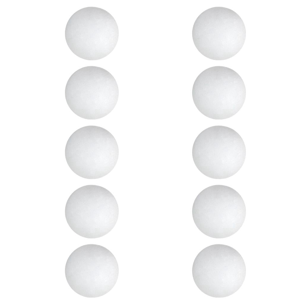 koolsoo 10 Pcs Balles d'Entraînement en EVA pour Golf Tennis Swing Blanc