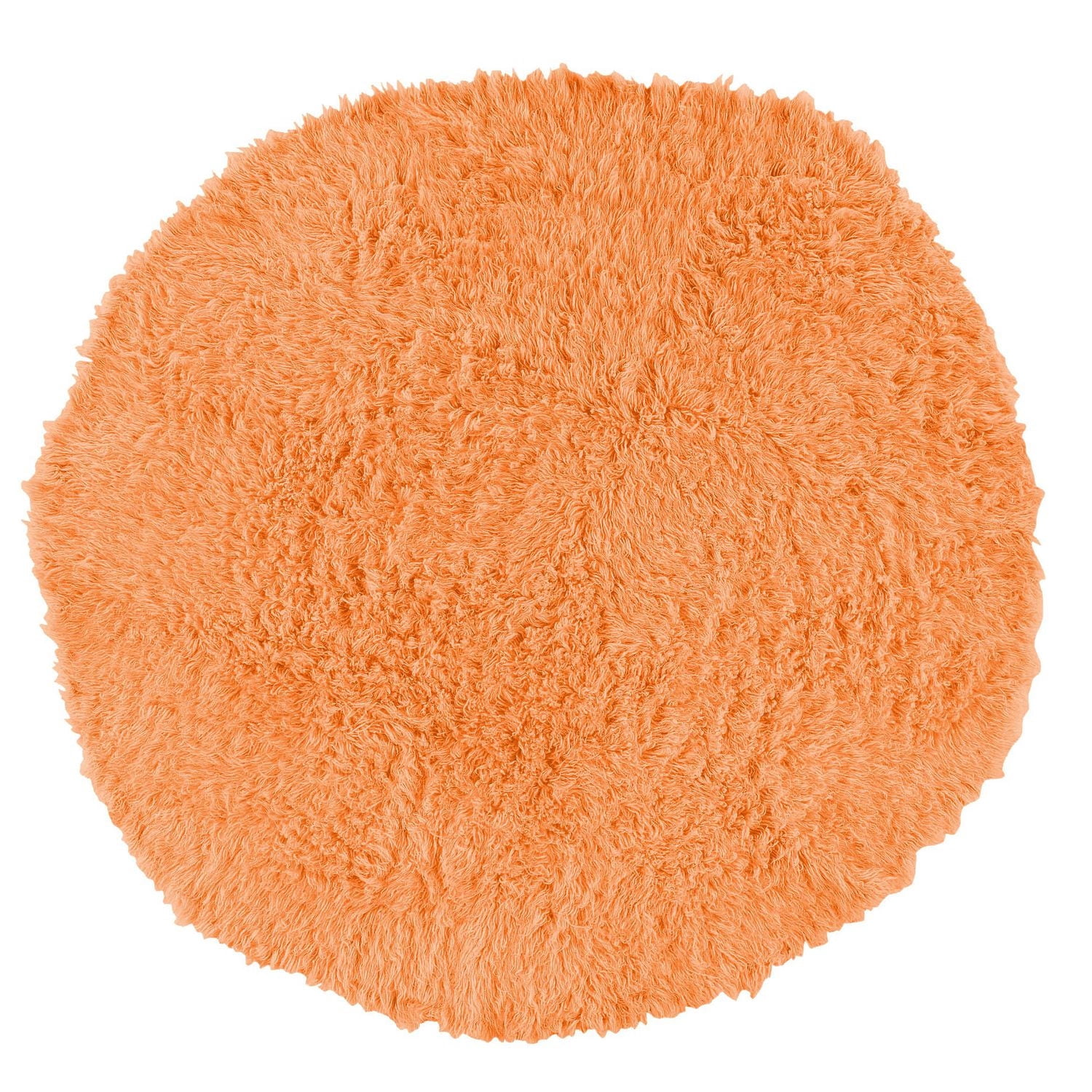 Tapis Nouveau Flokati 1400 gr rond de 8', Sorbet