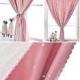 thumbnail image 1 of 1x2m Self Adhesive Portable Blackout Curtains Easy to Install Bedroom Window, 1 of 10