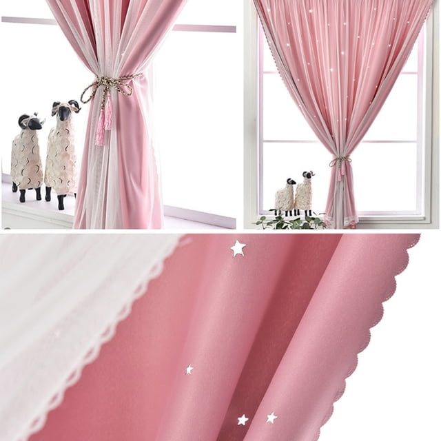 1x2m Self Adhesive Portable Blackout Curtains Easy to Install Bedroom Window