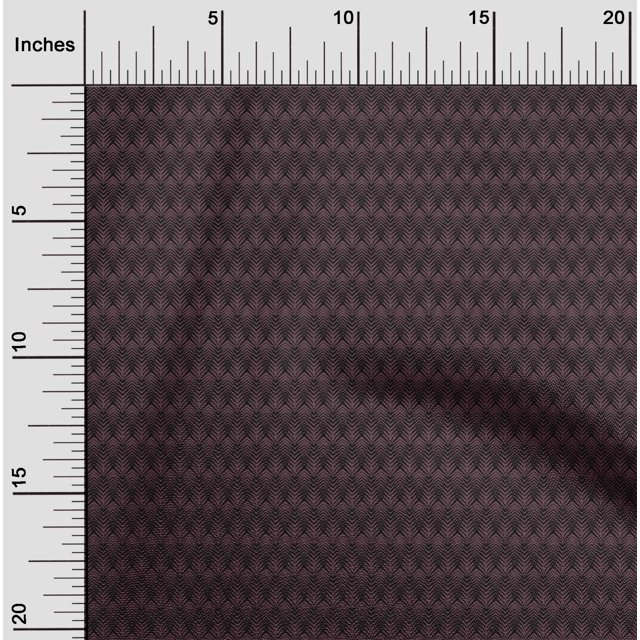 oneOone Cotton Silk Fabric Chevron Geometric Print Fabric by The Yard 42 Inch Wide