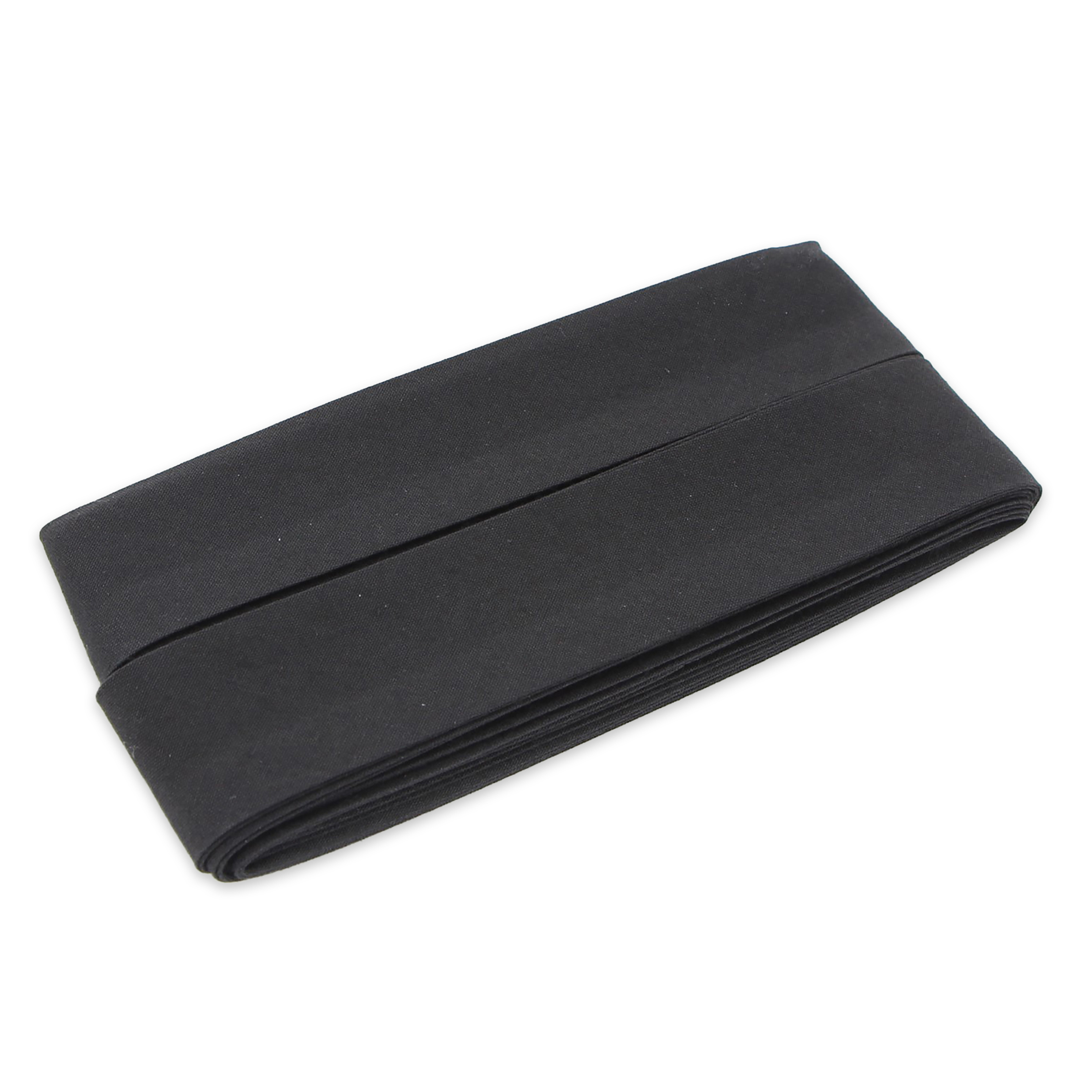 UNIQUE Quilt Binding Stone Blue 25 mm (0.98 in) × 2.75 m (1 in × 3 yd), Black