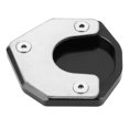 thumbnail image 1 of Motorcycle Accessory Motorcycle Enlarge Plate Pad KSP-135-BLK Fit For  DRZ400S/E DRZ400SM 2000-2020, 1 of 8