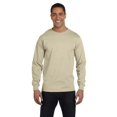 thumbnail image 1 of The Hanes 61 oz Manches Longues Beefy-T Sable TG, 1 of 1