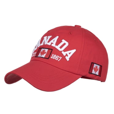 Fgnfyis Fashion Women Men Breathable Beach Adjustable Baseball Cap Hip Hop Hat Sun Hat Canada Hats for Men Red