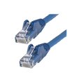 thumbnail image 1 of StarTech.com Câble Ethernet LSZH CAT6 de 3 Pi (90 cm), Cordon de Pose PoE 10 Gigabit Snagless RJ45 100 W, Câble Réseau UTP CAT 6 10GbE avec Soulagement des Taches, Bleu/testé Fluke/ETL/faible Fumée Zéro Halogène - Catégorie 6, 24AWG (N6LPAT3BL) - Câble de Pose - RJ-45 (m) vers RJ-45 (m) - 3 Pi - 0,2 Po - UTP - CAT, 1 of 3