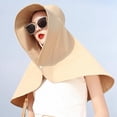 thumbnail image 2 of /chapeau de Protection Solaire Tout Autour pour Femmes, Grand Bord, Châle, Chapeau de Protection pour le Cou, 2 of 6