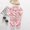 c-Light Pink, variant on Toddler Girls Silk Pajamas Set Cartoon Button Down Sleepwear Set Silk Pajamas Outfits Girls Silky Pajamas Size 2T 3T