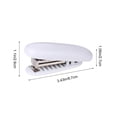 thumbnail image 3 of Mini Portable Stapler, Compact Handheld Stapler for School Office Home, Fits in Pocket Pencil Case, 3 of 6
