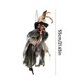 thumbnail image 3 of Halloween Witch Pendant Trickery Prop for Haunted House Decor (Green), 3 of 8
