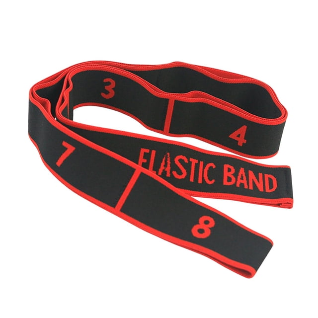 Lipstore Stretch Band Exercise Band Elastic Band for Training Fitness Stretching Red