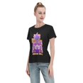 thumbnail image 4 of T-Shirt Basique à Manches Courtes pour Femmes Super Saiyan, 4 of 6