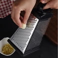 thumbnail image 4 of CHOK Non-Slip Base Vegetable Grater - Ergonomic Handle with Non-Slip Rubber Ring  Four-Side Potato Cheese Grater  Vegetable Cutter for Restaurants, 4 of 8