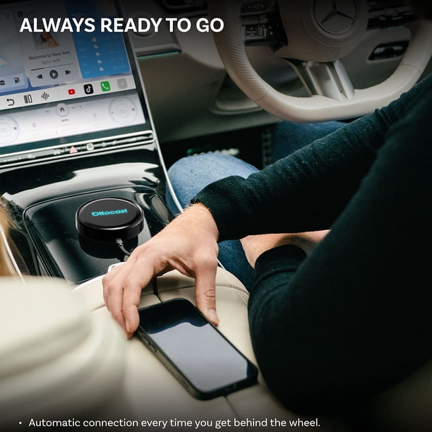 Ottocast P3 Pro CarPlay AI TV Box to Wireless Android Auto Car