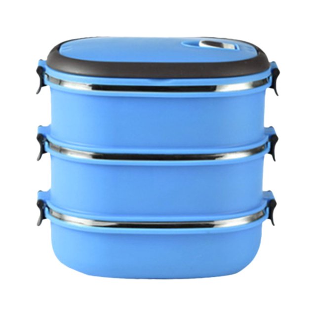 Lksixu Lunch Box Bento Box Rectangular Lunch Box Student Insulated Lunch Box Portable Lunch Box for Women Men Travel Office