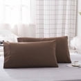 thumbnail image 1 of BAOPAI Luxury Hotel Protective Pillowcase Covers 2 Pack Breathable Moisture Wicking Oil Resistant Soft Comfortable Bedding for Better Sleep, 1 of 6