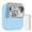 Blue, variant on Arealer X1 Portable Mini Pocket Printer 80mm BT Wireless Thermal Photo Printer 300dpi Picture Memo Notes Lists Journal Receipt Paper Printer Sticker Inkless Printing