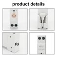 thumbnail image 2 of Commutateur Intelligent Wi-Fi Portable pour la Maison, Automatisation, Bricolage, Interrupteur de Minuterie, Commande Vocale, Commutateur Compatible avec Assistant et, 2 of 7